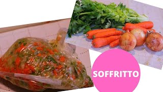 congelare e preparare il soffritto [upl. by Spring476]