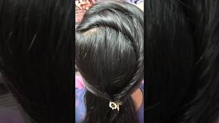 simple hairstyle for girls 🫶🫠 [upl. by Rodi]