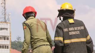 NAKIVUBO FIRE Taders count losses as building is burnt [upl. by Arch]