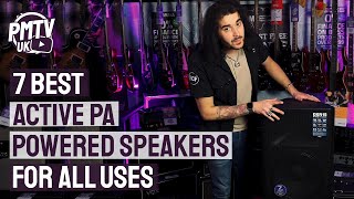 7 Best Active PA Speakers  The Best Powered Speakers For All Uses [upl. by Woo406]