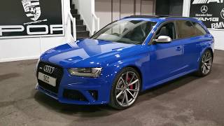 AUDI RS4 201515 NOGARO BLUE [upl. by Zerk]