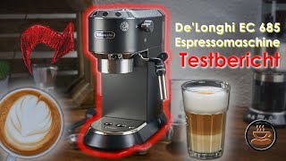 Delonghi EC 685 Dedica Espressomaschine im Test Fazit nach 6 Wochen Alltag [upl. by Arotal]