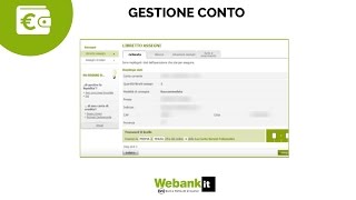 Conto Webank  Come richiedere il libretto degli assegni [upl. by Gaves461]