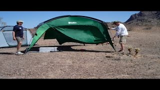 How to set up the Cottonwood shelter by PahaQue [upl. by Stodder]