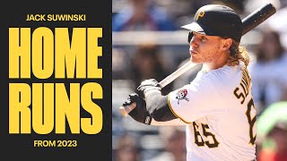 Every Jack Suwinski Home Run From 2023  Pittsburgh Pirates [upl. by Theall]