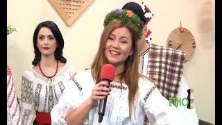 Larisa Boiciuc in direct la quotDIMINETI CU CANTECquot ETNO TV  24022016 Dragobete [upl. by Enicar]