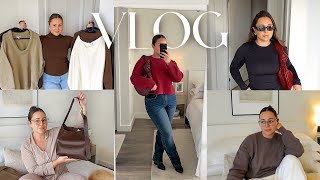 VLOG  FashionNova Fall Haul SHEIN Unboxing Haul Outfit Ideas Fall RecipesDecor amp Friendships [upl. by Reteip]