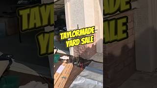 Taylormade golf club yard sale golf taylormade golftips golfdeals golfwrx [upl. by Giaimo100]