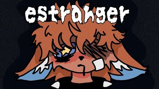 estranger animation meme  Ibispaint  loop blood warning [upl. by Akinajnat]