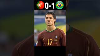 The Day Portugal Knockout Brazil  Semi Final World Cup Imaginary football ronaldo [upl. by Eamaj339]