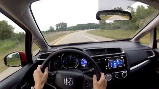 2015 Honda Fit EX 6Speed Manual  WR TV POV Test Drive [upl. by Oria]