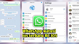 WHATSAPP WATUSI IOS 4 UNTUK ANDROID [upl. by Notgnihsaw405]