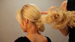 Scrunchie amp Hair Chopsticks  Upstyles For Special Occasions [upl. by Cornie]