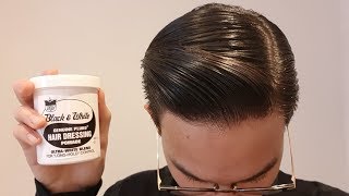 Black amp White Genuine Pluko Hair Dressing Pomade Review  First Impressions [upl. by Onaicnop140]