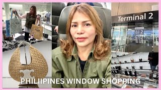 BACK IN THE PHILIPPINES SOLAIRE LUXURY WINDOW SHOPPING [upl. by Autum]