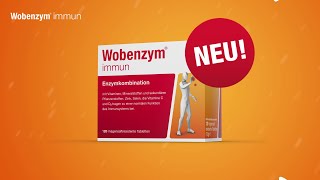 Wobenzym immun  Für eine starke Immunabwehr [upl. by Audly801]