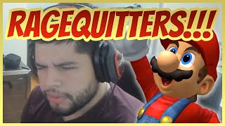 RAGEQUITTERS  n0ne Mario Super Smash Bros Melee Highlights [upl. by Fai]