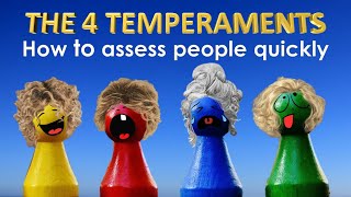 The Four Temperaments  How to assess people quickly [upl. by Akinas]