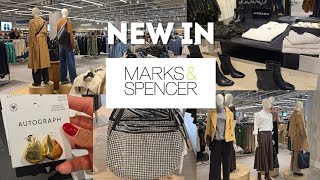 MARKS amp SPENCER AUTUMN NEW IN SHOP WITH ME  OCTOBER [upl. by Bolling481]