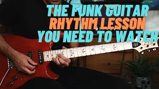 Awesome Soul Funk And RampB Rhythm Guitar Lesson From 4 Time Grammy Winner Mark Lettieri [upl. by Eirlav340]