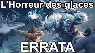 HEROQUEST  Errata  L Horreur des glaces [upl. by Aimar]