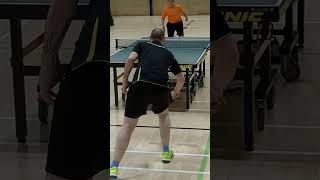 THE KANGAROO SHOT 🦘 GREAT RALLY FABULOUS JUMP SMASH POINT 🏓🤣🤣🤣 shorts bestmoments [upl. by Emelin]