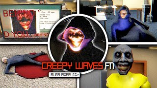 Creepy Waves FM Bugs Fixer  Full Game  Walkthrough Gameplay  Horror Game  No Commentary [upl. by Alahc]