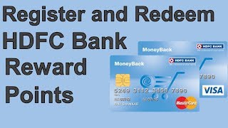 Register and Redeem HDFC Bank Rewards point Online [upl. by Rezeile]