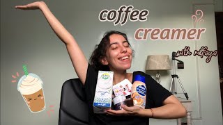 I MADE COFFEE CREAMER INSTEAD OF STUDYING FOR MY FINALS صايبت قهوة حتاش عندي امتحان [upl. by Inalaek]