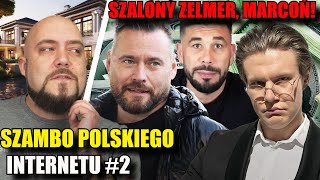 MICHU OSTRO o SZALONYM Zelmerze VS Stanowski i NATANKU Marcońku SZAMBO POLSKIEGO Internetu2 [upl. by Fai]