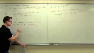 Statistics Lecture 82 Part 1 [upl. by Steere422]