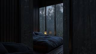 Soothing Night Rain Sounds  Cozy Room for Relaxation and Sleep3 [upl. by Placidia]