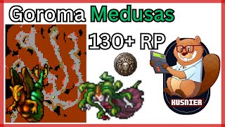 Tibia Hunt GOROMA  Serpent Spawn Medusa  level 80 medusa [upl. by Bethesde]