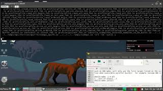 CodeAster 146 compilation full process with OpenMPI on PuppyLinux [upl. by Marlie]