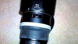 Nikon AFS SWM Silent Wave Motor Issue Stuck at the end of the focus range [upl. by Akinwahs961]