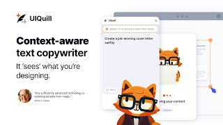 UIQuill ContextAware Writer for Figma [upl. by Barbara-Anne638]