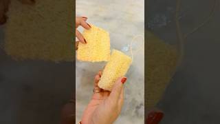 Natural Loofah  Homemade loofah from Sponge Gourd Turai diy homemade shorts craft youtube [upl. by Esinahs748]