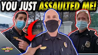 Sgt Goes HANDS ON Fast Threatens To ARREST Journalist For Exercising His Rights Update [upl. by Attenrad455]