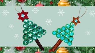 How to make Paper Christmas Tree  DIY Christmas tree  DIY christmas tree  Christmas crafts [upl. by Nabala891]