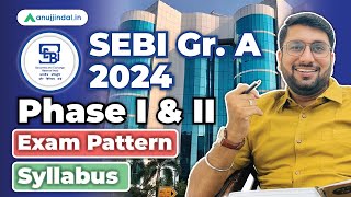 SEBI Grade A 2023 Notification  SEBI Grade A 2023 Syllabus  SEBI 2023 Exam Pattern  Anuj Jindal [upl. by Anial]