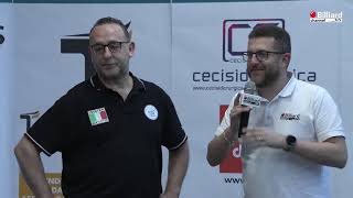 Minoccheri Iueri VS De Antonis Andrea  Campionato Italiano Master Boccette  Fermo 20232024 [upl. by Clarise]