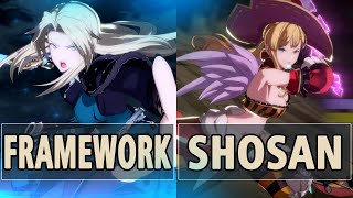 GBVSR🔥Framework Katalina Lady Serenity Vs Shosan Beatrix🔥 High Level Gameplay [upl. by Marylee129]