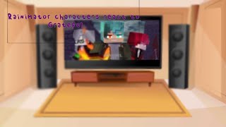 Rainimator characters react to Grateful ZNathanAnimations [upl. by Jumbala]