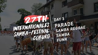 COBURG SAMBA FESTIVAL 2018 X SMU SAMBA MASALA  PARADE REGGAE SAMBA FUNK [upl. by Neitsirhc]