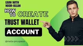 How to create trust wallet account  With Easy method  create your account now [upl. by Pisano]