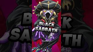 Black Sabbath  JoJos Bizarre Adventure jojosbizarreadventure [upl. by Yrolam]