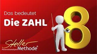 Numerologie 8 🔺 Bedeutung der Zahl Acht erklärt von Edith Steller Lernen mit der Steller Methode [upl. by Dorothi473]