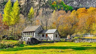 Fontanellata is a secluded Swiss village in Ticino 🇨🇭 Switzerland 4K [upl. by Llenyl320]