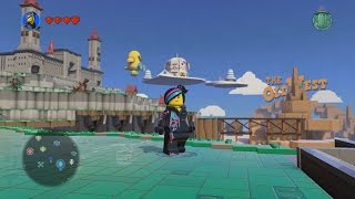 LEGO Dimensions  UniKitty Free Roam Gameplay on The LEGO Movie World [upl. by Ahseiuqal]