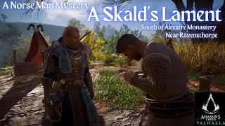 A Skalds Lament  Star Mystery  South of Alcestre Monastery  AC Valhalla  Jak B Gaming [upl. by Ainehs]